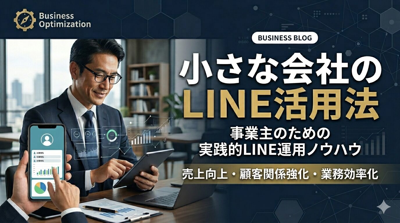 小さな会社のLINE活用法